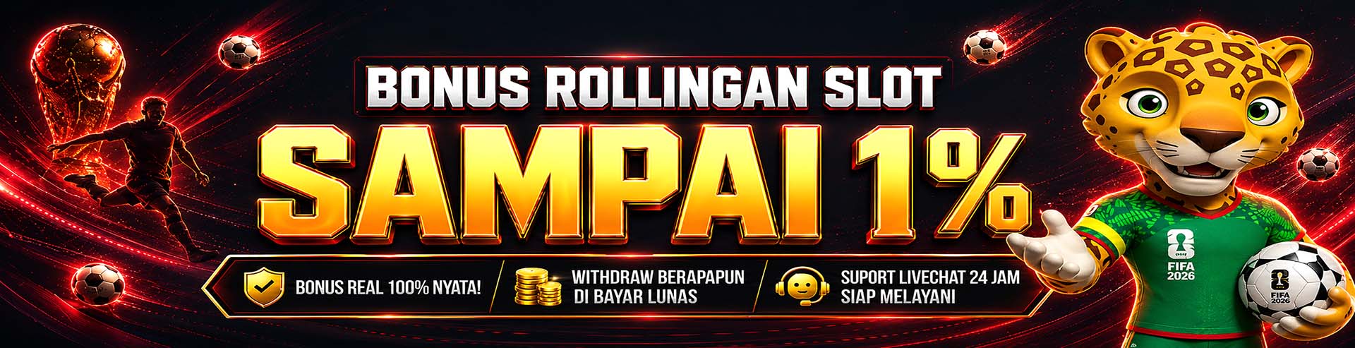 Bonus Slot 1%